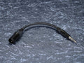 Kurzadapter XLR-3Pol male auf Plg6,3St - Sommer/Neutrik