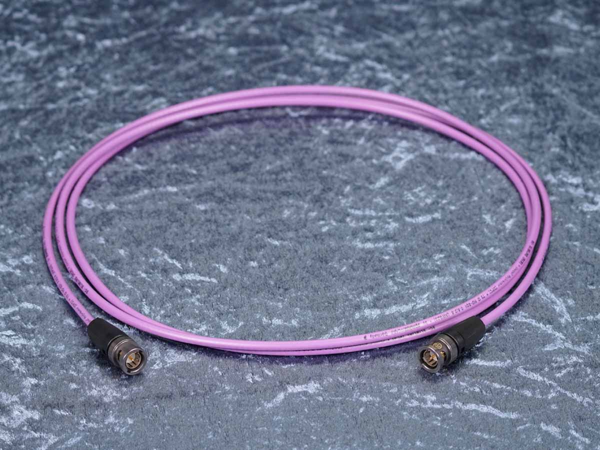 SDI-Kabel Sommer 'Slimline' violett - Neutrik BNC