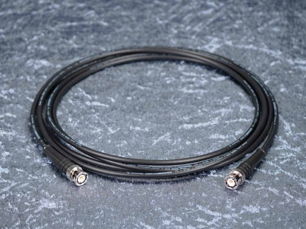 Antennenkabel 50 Ohm BNC Sommer 'RG58 C/U' schwarz - Hicon BNC58