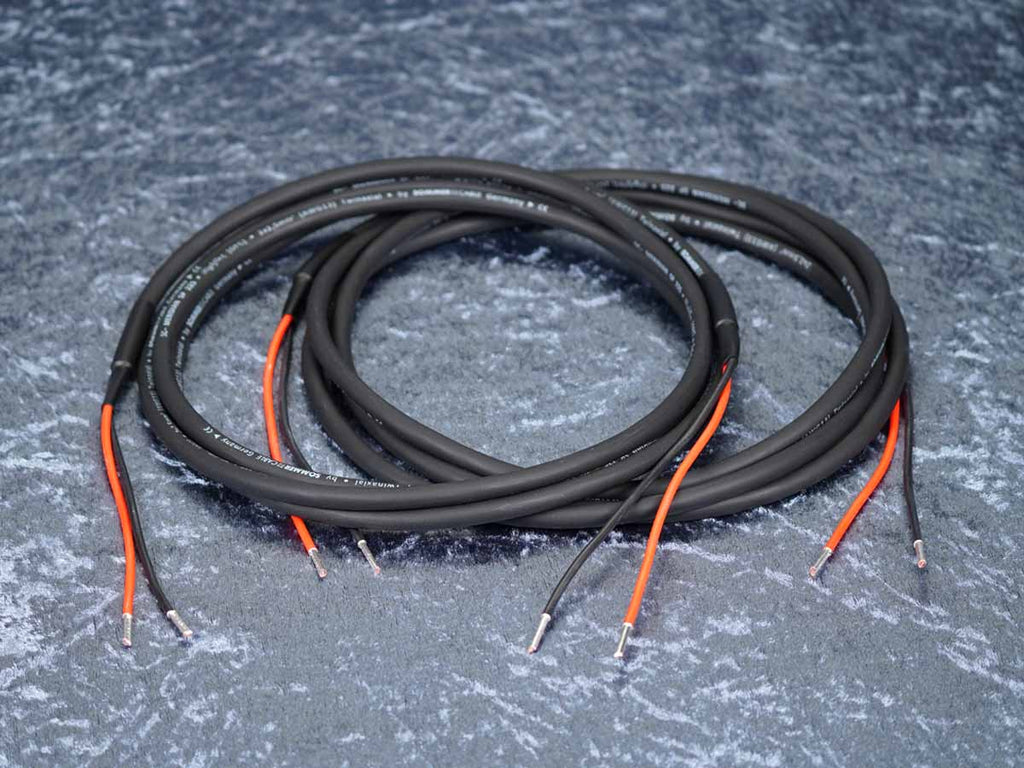 Lautsprecherkabel 'Meridian' 2x2,5 mm² mit Aderendhülsen beidseitig