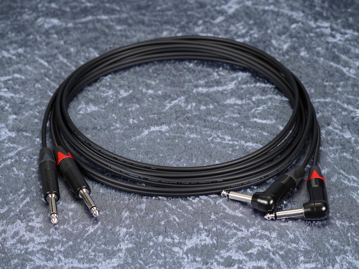 Instrumentenkabel Sommer 'Onyx 2025 MKII' - Neutrik Klinke auf Winkelklinke sw