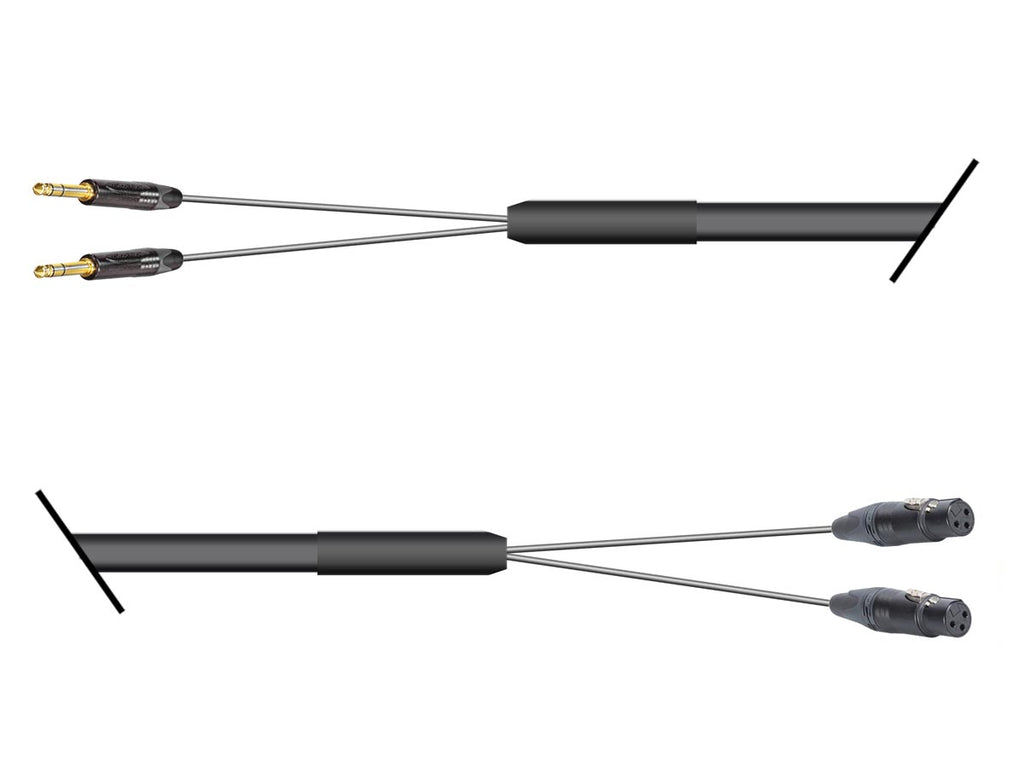 Multicore 2-Kanal Klinke sym. auf XLR female / Sommer Mistral / Neutrik