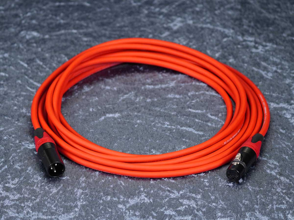 Mikrofonkabel Sommer 'Club Series MKII' rot / Neutrik sw