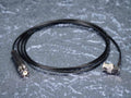 Antennenkabel 50 Ohm Sommer 'RG174 A/U' schwarz - Hicon BNC174 auf BNC174M90