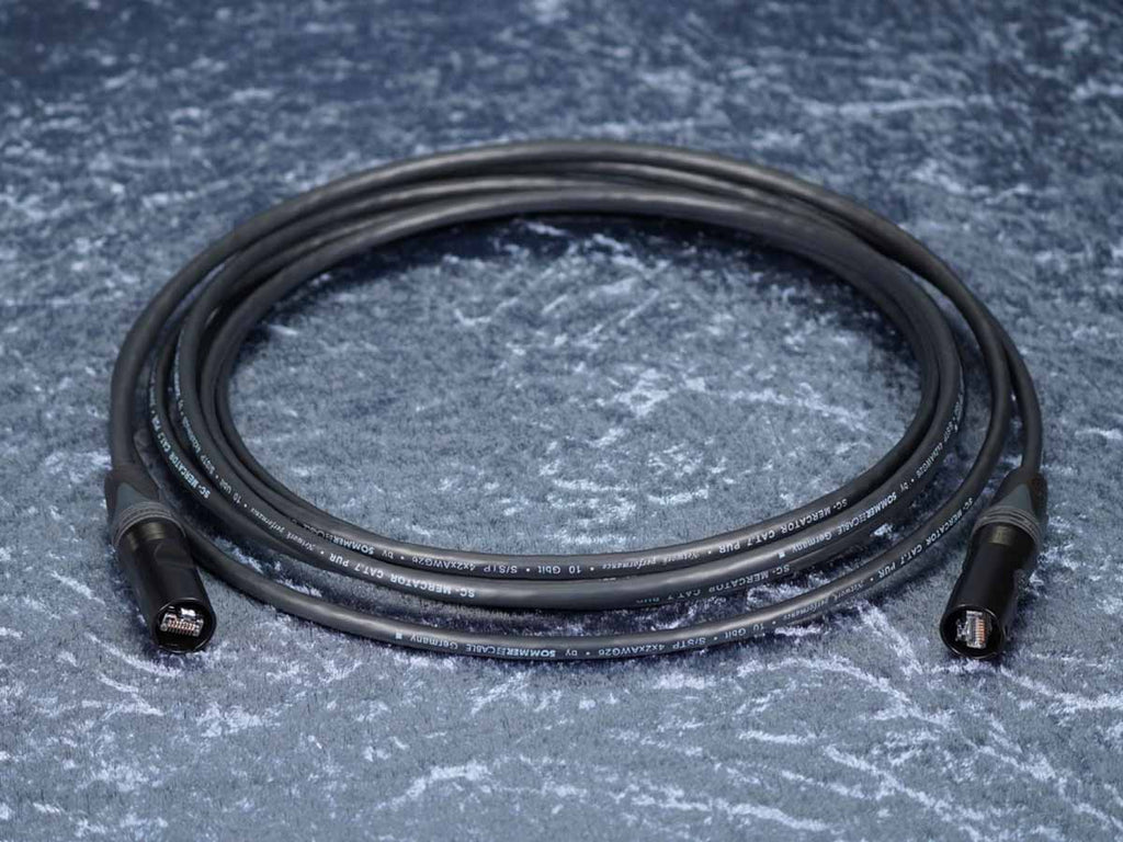Netzwerkkabel Ethercon RJ45 Sommer Mercator CAT.7 PUR Neutrik