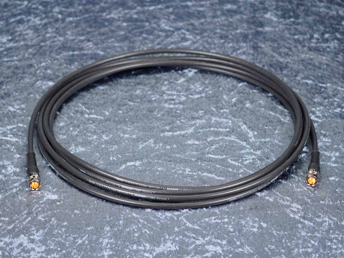 SDI-Kabel BNC-Kabel Sommer 'Vector 0.8/3.7' schwarz - Hicon BNC