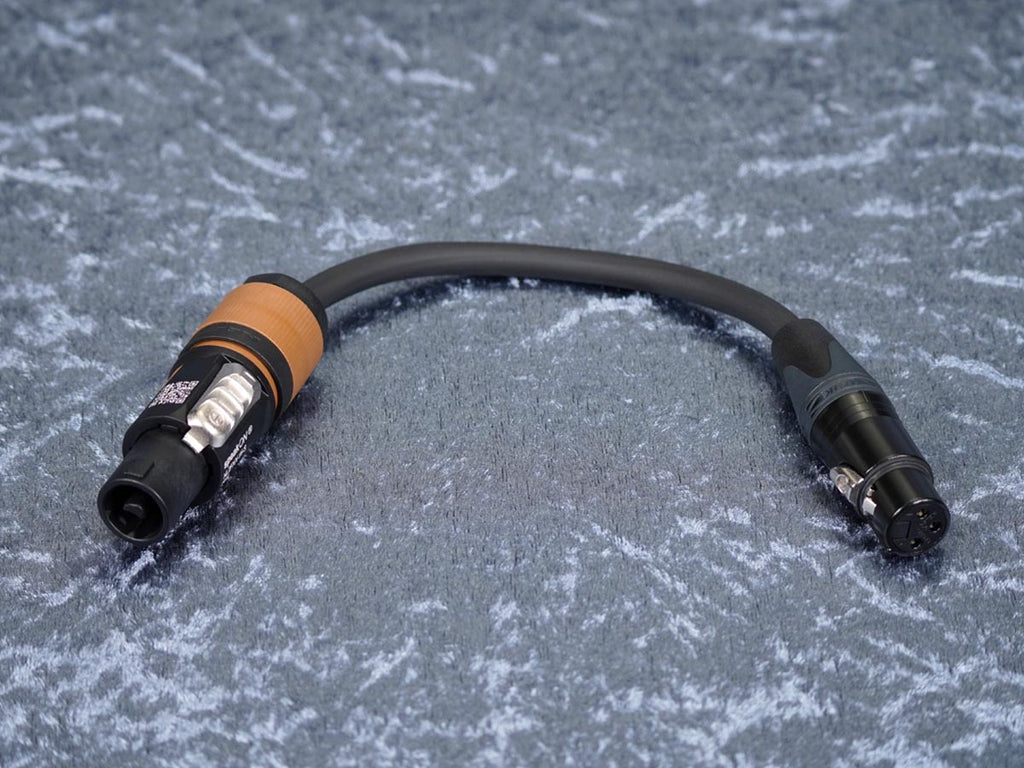 Kurzadapter Speakonbuchse auf XLR 3-Pol female - Sommer/Neutrik
