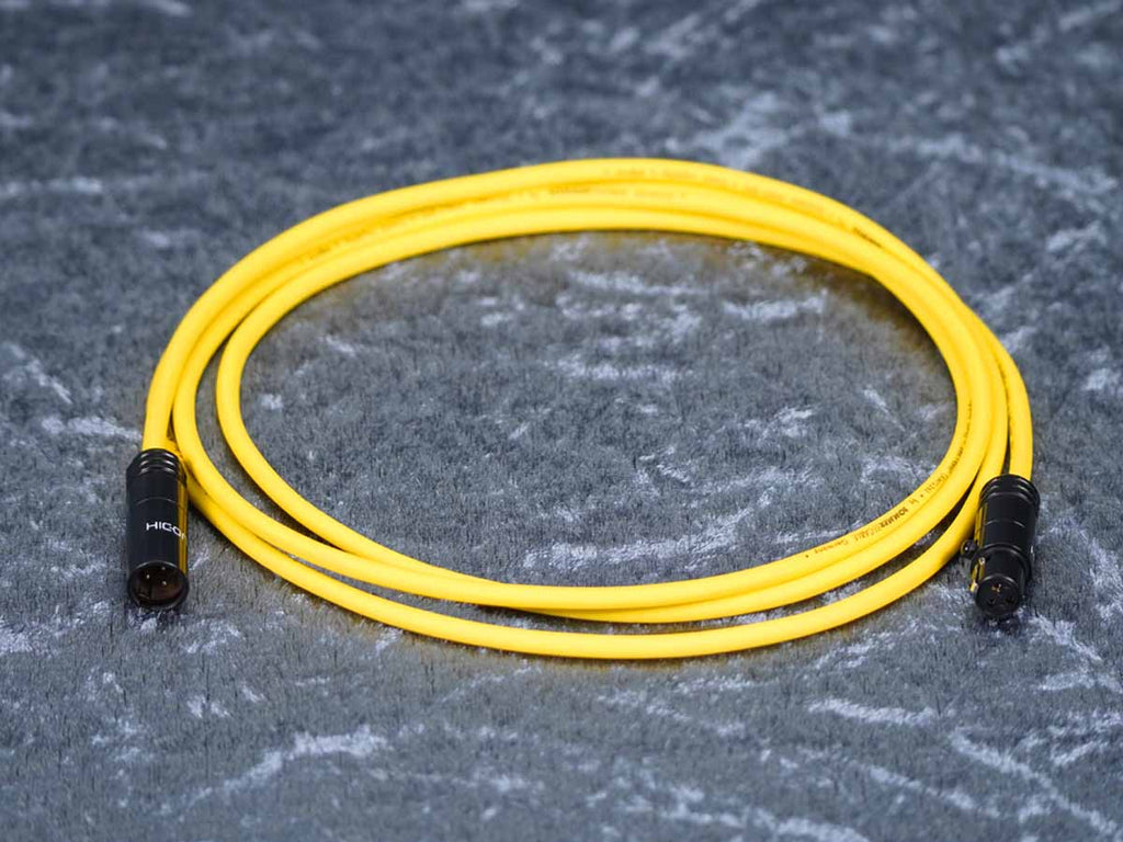 Mikrofonkabel Sommer 'Scuba 14 Highflex' gelb / Hicon Mini-XLR sw