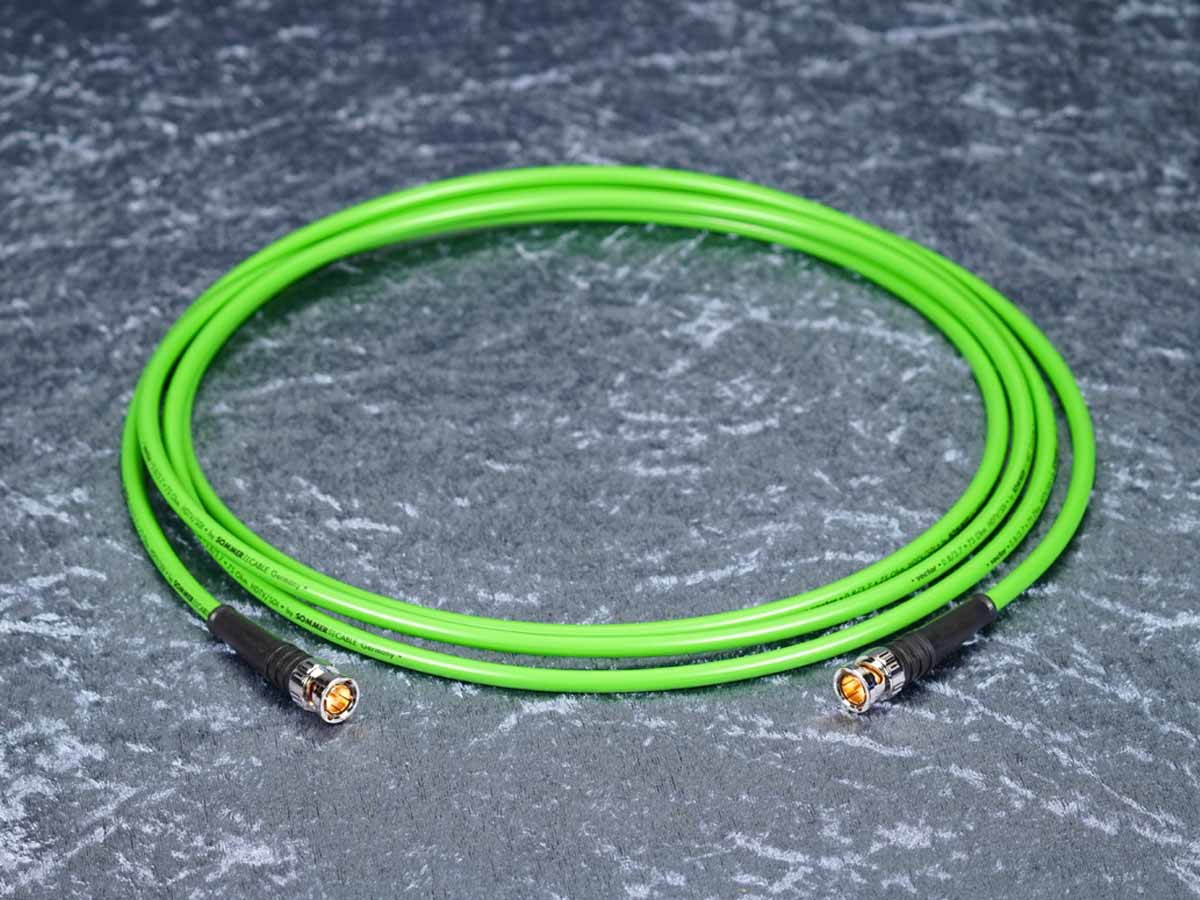 SDI-Kabel BNC-Kabel Sommer 'Vector 0.8/3.7' grün - Hicon BNC