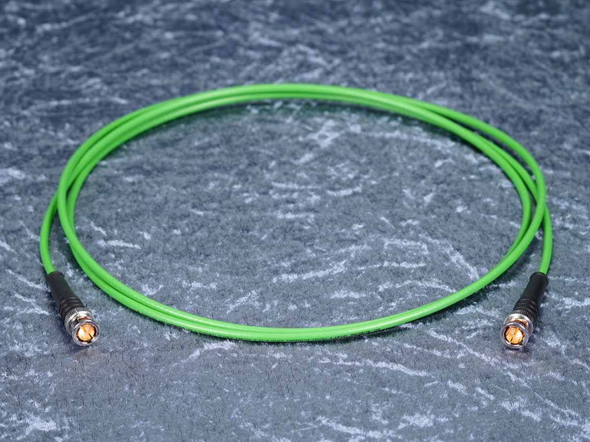 SDI-Kabel Sommer 'Slimline' grün - Hicon BNC