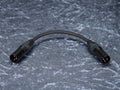 Kurzadapter Genderchanger XLR-3Pol male - Sommer/Neutrik