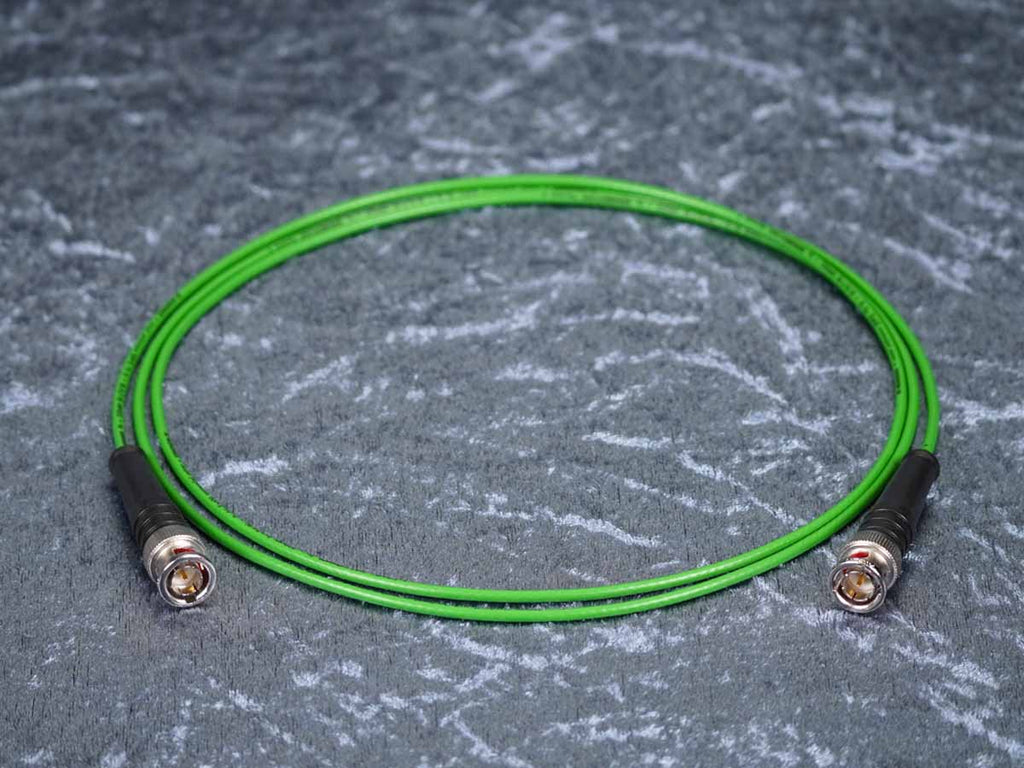 SDI-Kabel Sommer 'Monomax' grün - Hicon BNC