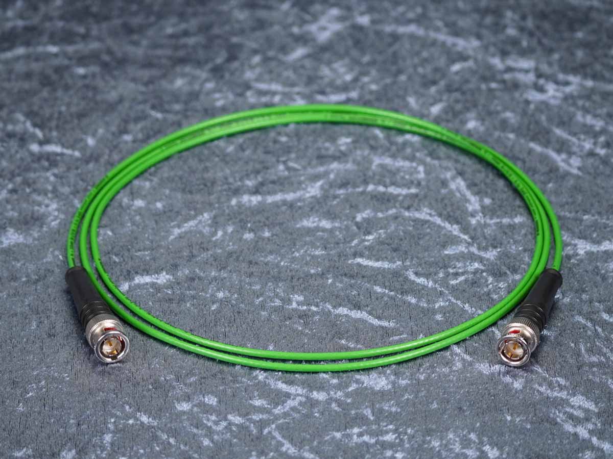 SDI-Kabel Sommer 'Monomax' grün - Hicon BNC