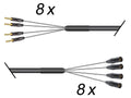 Multicore 8-Kanal Klinke sym. auf XLR male / Sommer Mistral / Neutrik