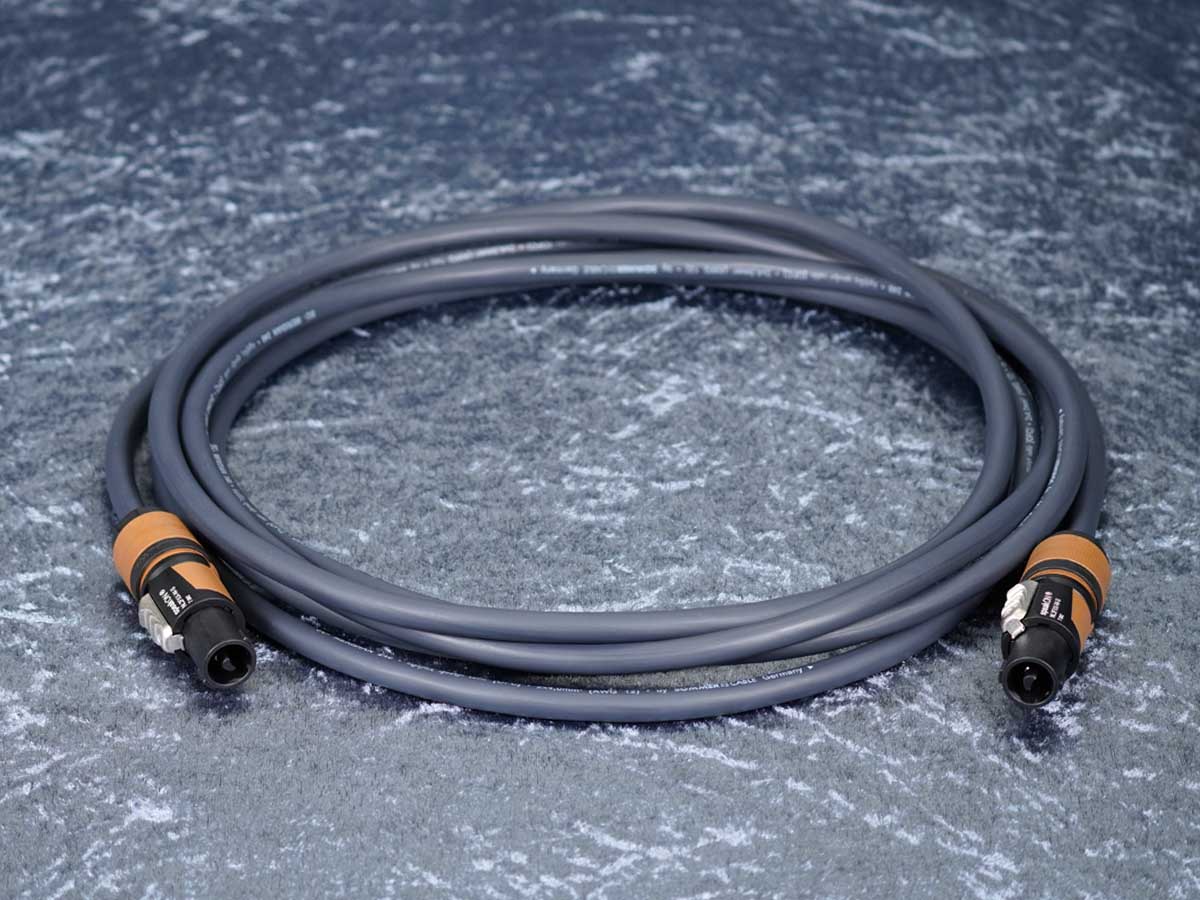 Lautsprecherkabel Sommer 'Meridian Mobile 240' grau / Neutrik