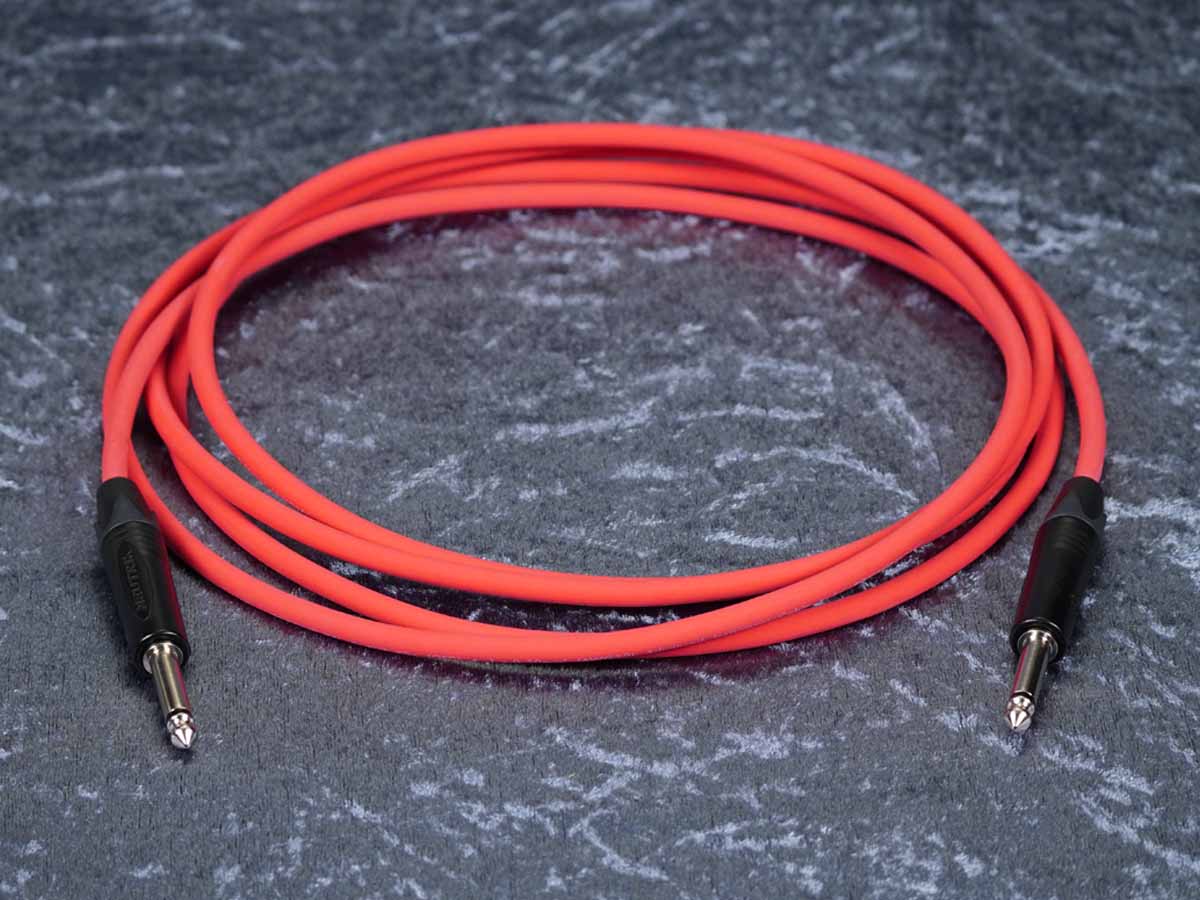 Instrumentenkabel Sommer 'Tricone XXL' rot - Neutrik NP2X-BAG
