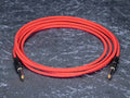 Instrumentenkabel Sommer 'Tricone XXL' rot - Hicon HI-J63M04